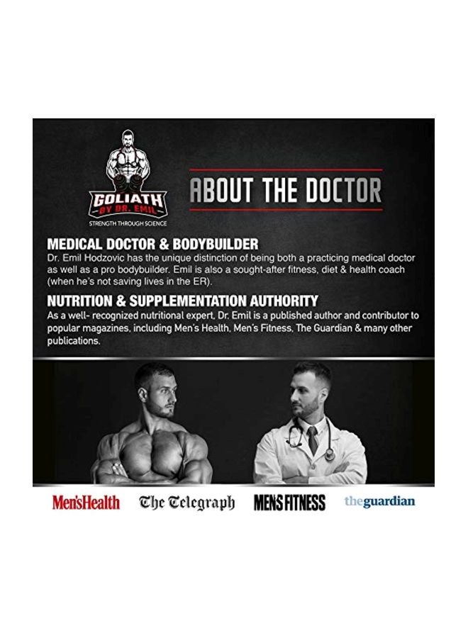 DR EMIL NUTRITION Arginine Plus 2500mg Nitric Oxide Booster - 90 Tablets - Image 4