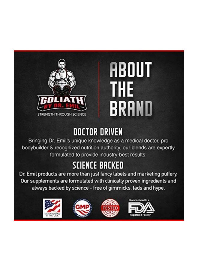 DR EMIL NUTRITION Arginine Plus 2500mg Nitric Oxide Booster - 90 Tablets - Image 5