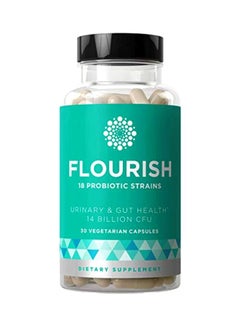 Flourish Probiotic Dietary Supplement - 30 Capsules