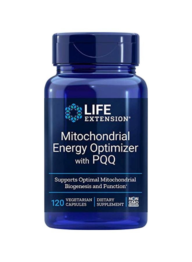 مكمل غذائي بالميتوكوندريا للطاقة مع مكمل غذائي بي بي كيو - 120 كبسولة نباتية