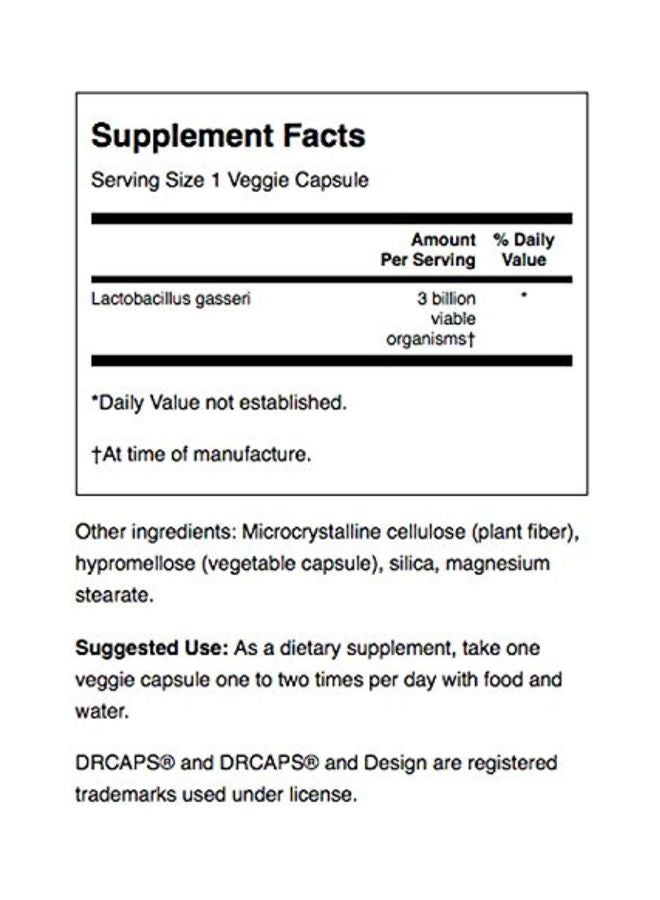 SWANSON Lactobacillus Gasseri Dietary Supplement - 60 Capsules - Image 3