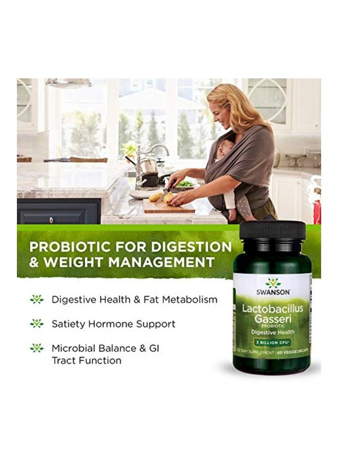 SWANSON Lactobacillus Gasseri Dietary Supplement - 60 Capsules - Image 4
