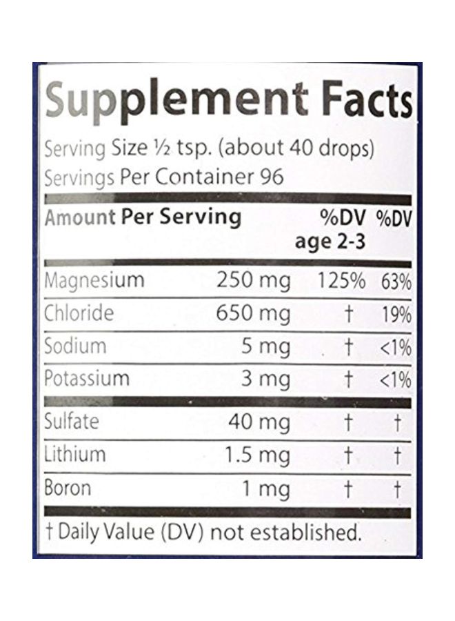 Trace Minerals Research Trace Mineral Drops Dietary Supplement 8 fl oz (237 ml) - Image 3