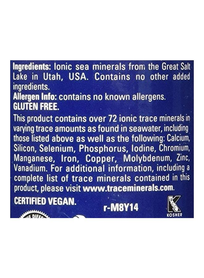 Trace Minerals Research Trace Mineral Drops Dietary Supplement 8 fl oz (237 ml) - Image 4