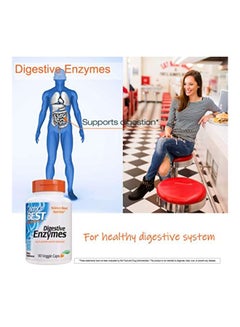Doctor's BEST Digestive Enzymes Dietary Supplement - 90 Veg Capsules  - Image 5