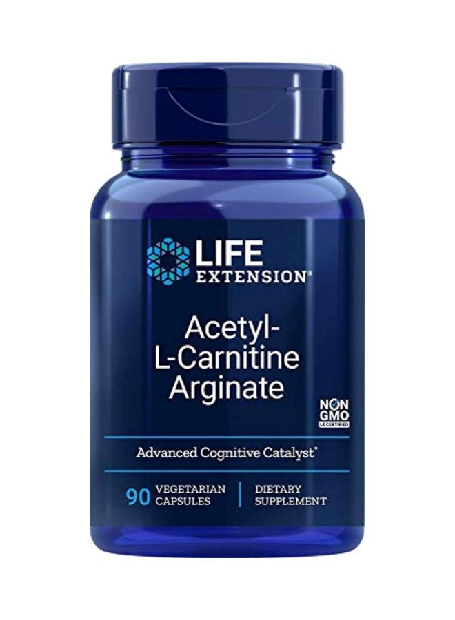 لايف إكستنشن مكمل غذائي بأسيتيل الكارنتين والأرجينات - 90 كبسولة - Image 1