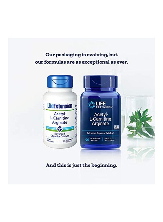 لايف إكستنشن مكمل غذائي بأسيتيل الكارنتين والأرجينات - 90 كبسولة - Image 2
