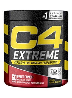 C4 Extreme Pre-Workout - Fruit Punch - 60 Servings