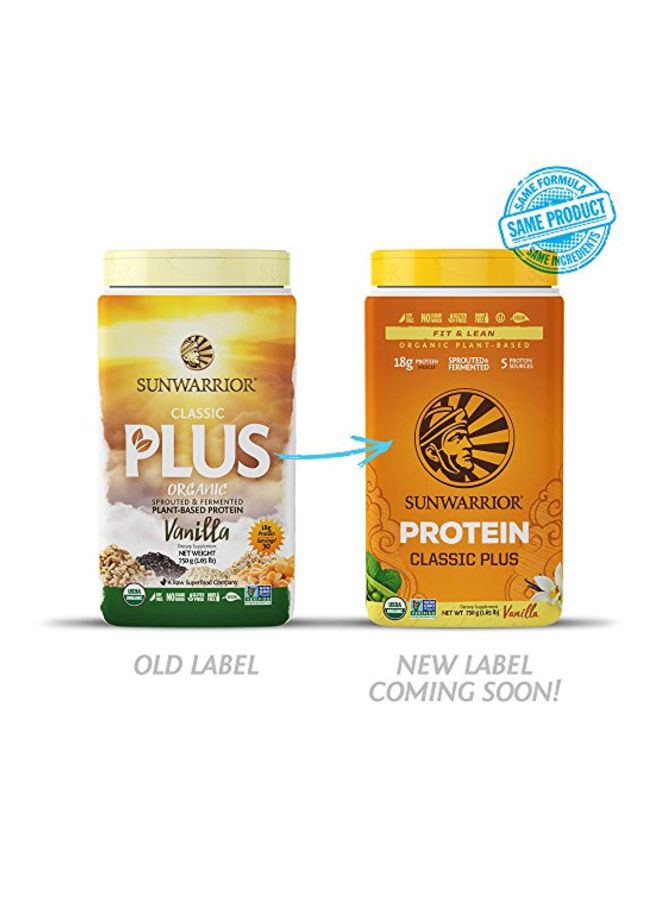Sunwarrior Classic Protein Plus Dietary Supplement - Vanilla - Image 3