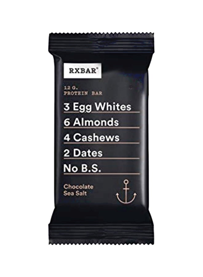 بي إكس بار مجموعة ألواح بروتين بنكهة الشوكولاتة وملح البحر مكونة من  12 قطعة - Image 1