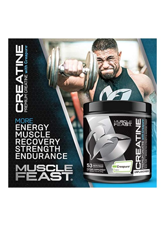 Muscle Feast - Creapure Creatine Monohydrate Powder Dietary Supplement - Image 1