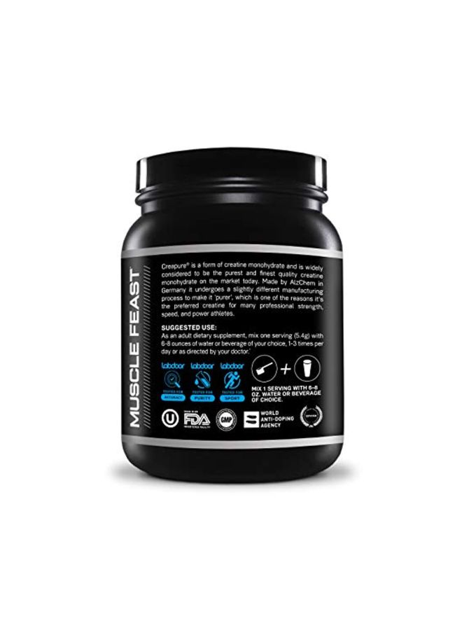 Muscle Feast - Creapure Creatine Monohydrate Powder Dietary Supplement - Image 1