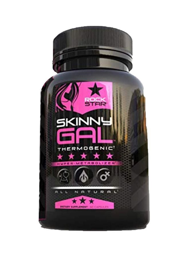 روك ستار جيمز مكمل غذائي حراري سكيني جال - 60 كبسولة - Image 1