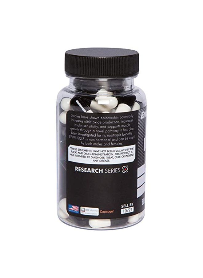 Enhanced Athlete - Epimuscle Epicatechin Dietary Supplement - 60 Capsules - Image 1