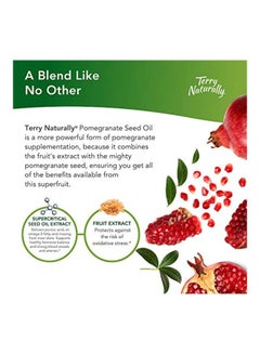 Terry Naturally Pomegranate Seed Oil Dietary Supplement - 60 Softgels  - Image 4