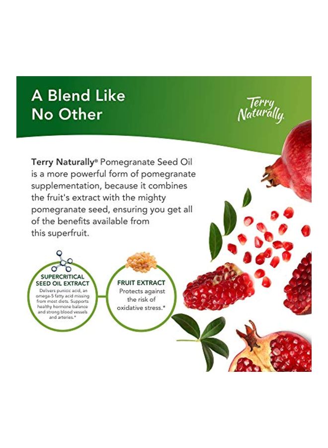 مكمل غذائي بزيت بذور الرمان - 60 كبسولة هلامية - Image 4