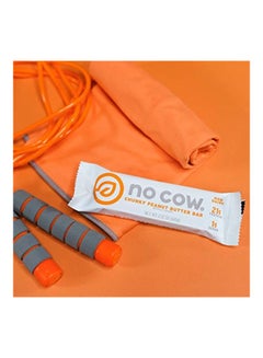 No Cow Pack Of 12 Chunky Peanut Butter Bar  - Image 5