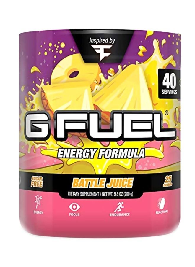 Energy Formula Dietary Supplement Battle Juice