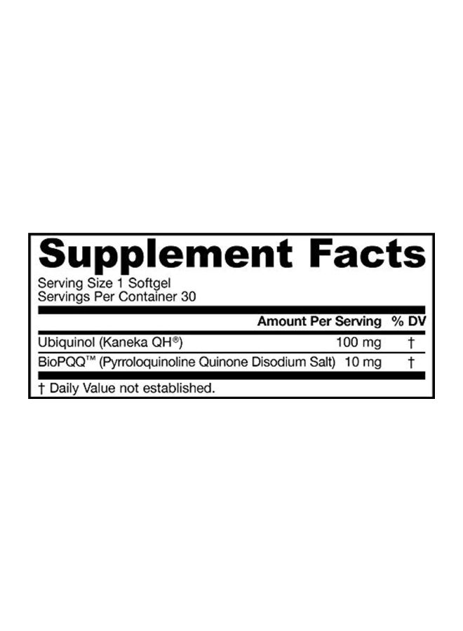 جارو فورملاز مكمل غذائي يوبيكوينول بلس بيرولوكينولين كينون، 30 كبسولة هلامية - Image 2