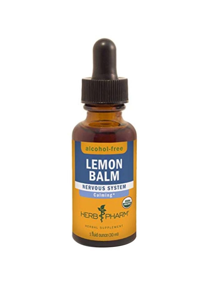 HERB PHARM Lemon Balm Herbal Supplement - Image 1