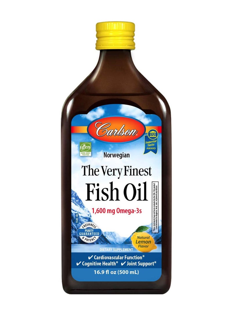 كارلسون أجود أنواع زيت السمك - 500 مل