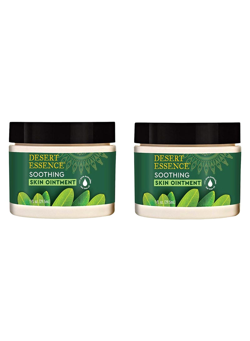 عبوتا مرهم للبشرة بزيت شجرة الشاي