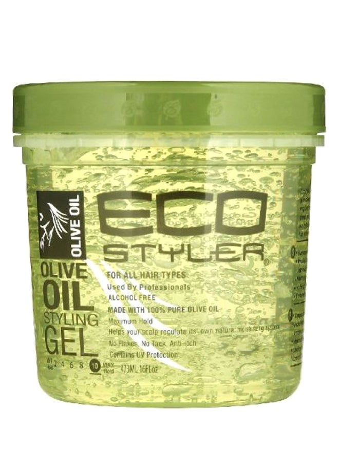 ecoco - Olive Oil Styling Gel Green 473ml - Image 1