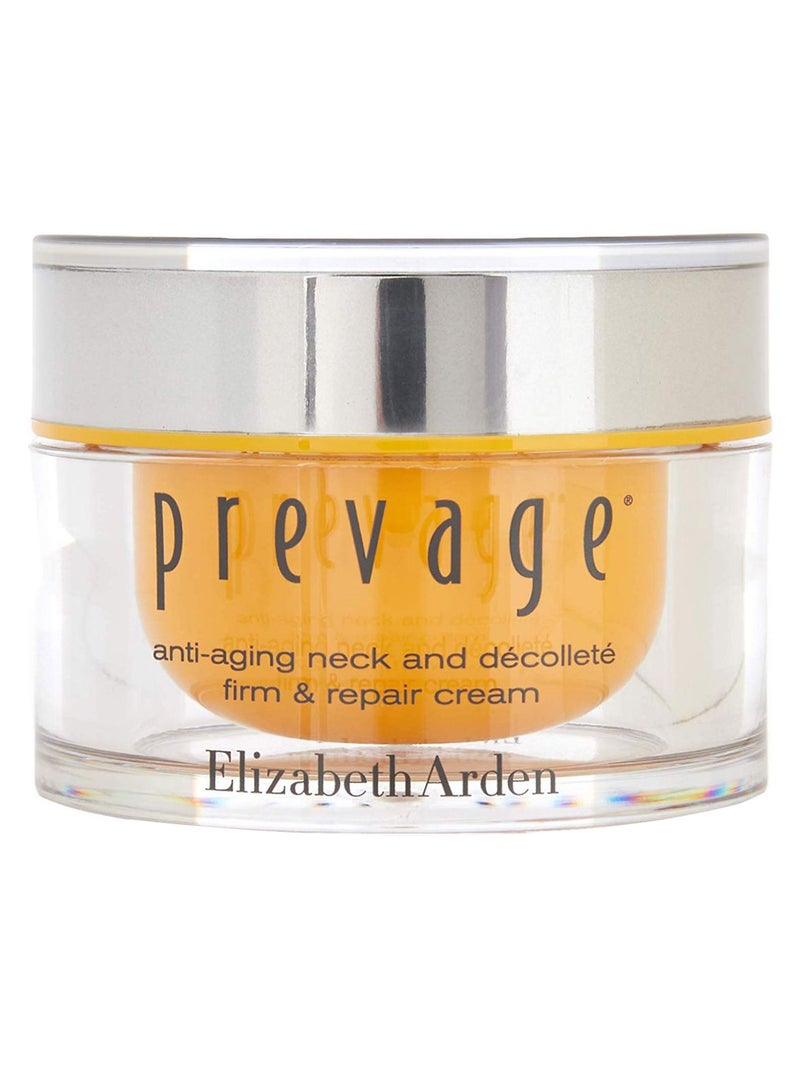 Elizabeth Arden - Prevage Anti Aging Neck And Decollete Cream Yellow 50ml - Image 1