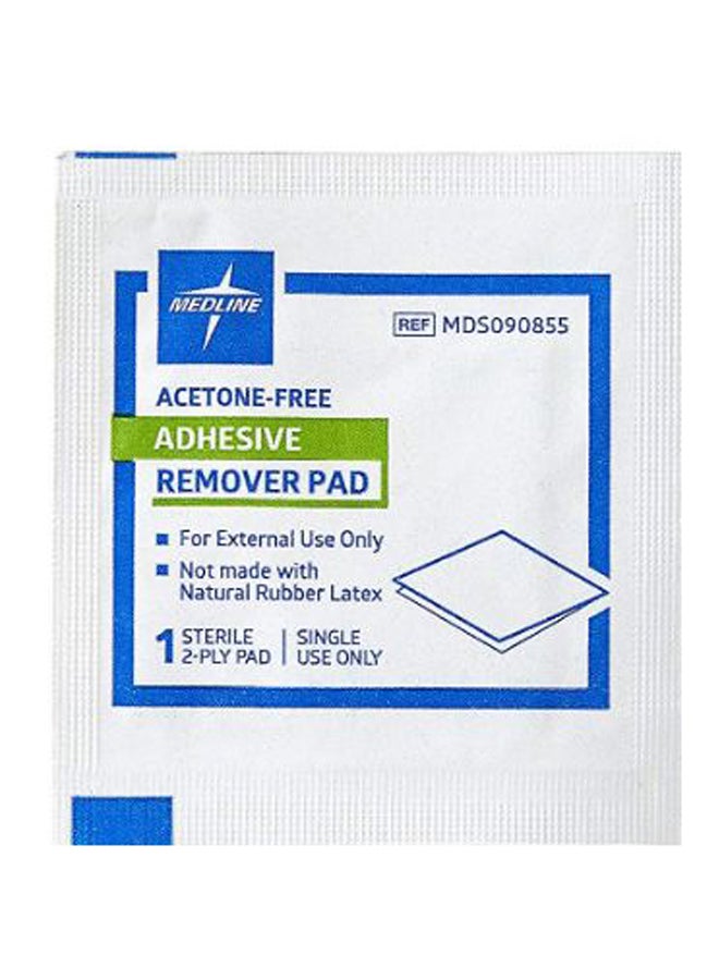 ميدلاين مجموعة شرائح إزالة اللاصق مغلفة بشكل فردي - 1000 قطعة