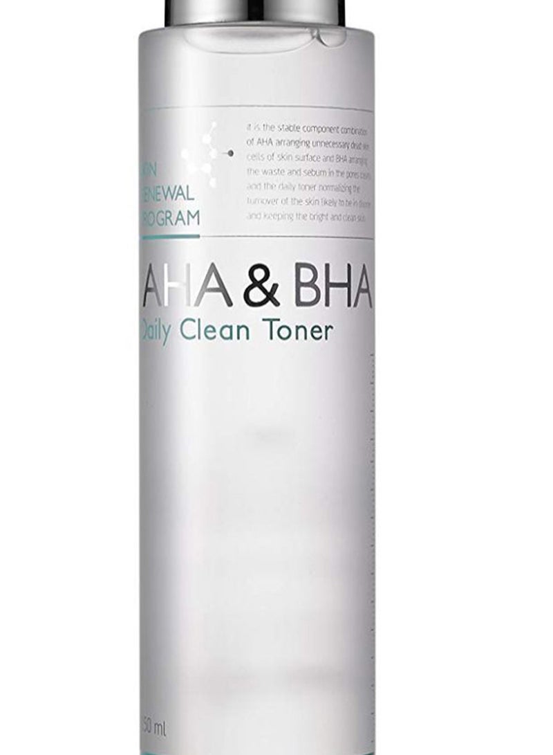 MIZON AHA And BHA Daily Clean Toner Clear - Image 2