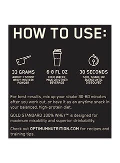 Optimum Nutrition Gold Standard Whey Protein - Double Rich Chocolate - 454 Gram  - Image 5