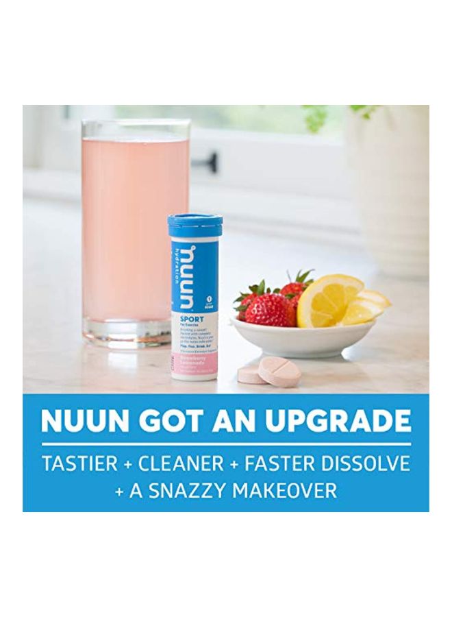 نون مجموعة مرطبات رياضية من 8 عبوات - بنكهة الفراولة والليمون - Image 2