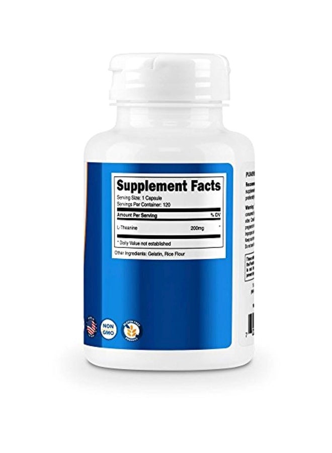 L-Theanine 200Mg - 120 Capsules