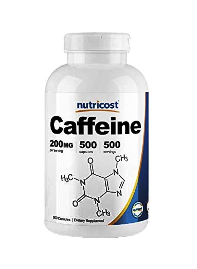 مكمل غذائي بمادة الكافيين - 500 كبسولة - Image 1