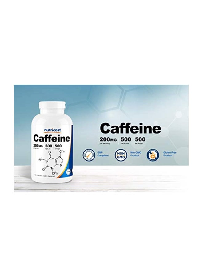 مكمل غذائي بمادة الكافيين - 500 كبسولة - Image 4