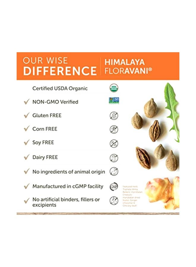 Himalaya Herbal Healthcare - FlorAvani Herbal Supplement 271 mg - 90 Vegetarian Capsules - Image 1