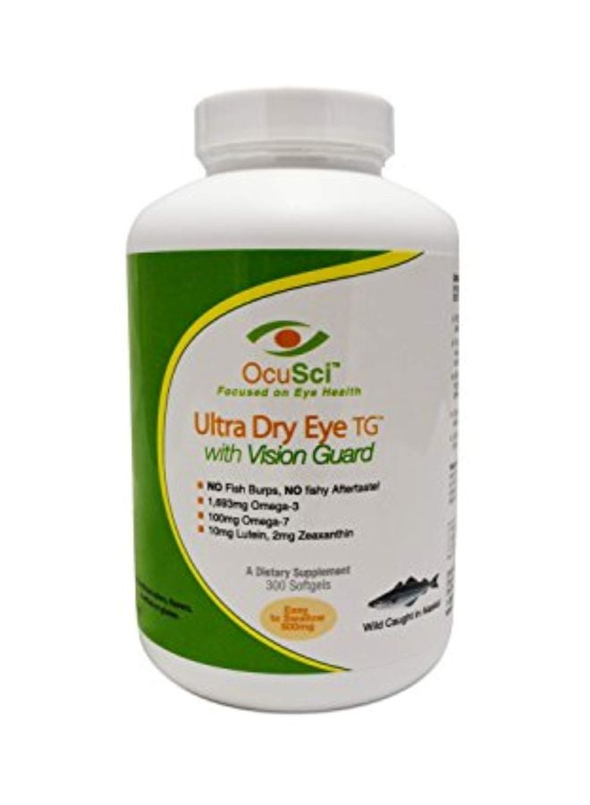 OcuSci Ultra Dry Eye TG With Vision Guard 500 Mg- 300 Softgels - Image 1