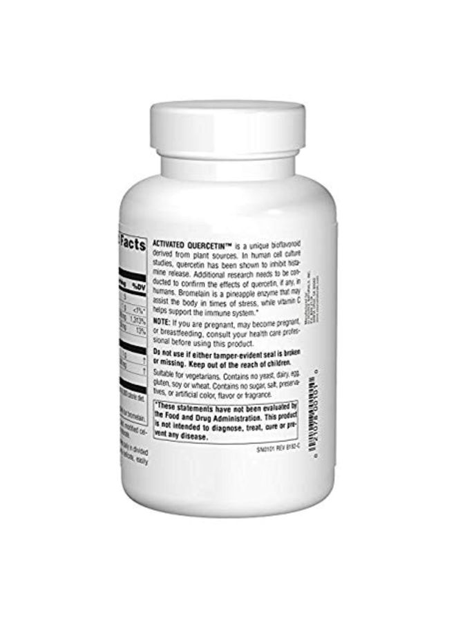 Source Naturals Activated Quercetin Bioflavonoid Complex Dietary Supplement - 200 Capsules - Image 3