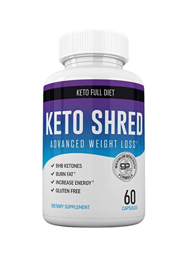 Nutriana Keto Ultra Shred Diet Pills - 60 Capsules - Image 1