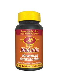 Nutrex Hawaii BioAstin Hawaiian Astaxanthin 12mg - 50 Gel Capsules  - Image 1