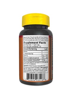 Nutrex Hawaii BioAstin Hawaiian Astaxanthin 12mg - 50 Gel Capsules  - Image 3