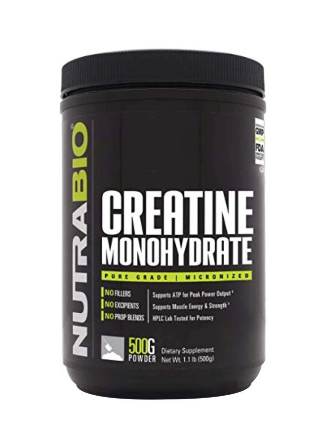 NutraBio - Creatine Monohydrate Powder - Image 1