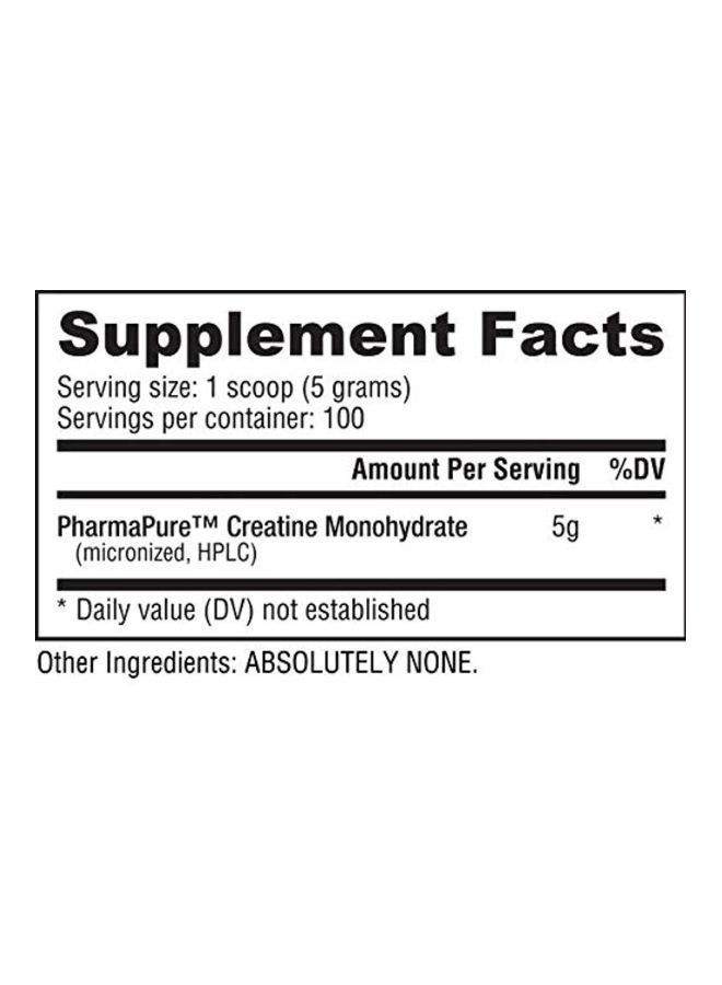 NutraBio - Creatine Monohydrate Powder - Image 1