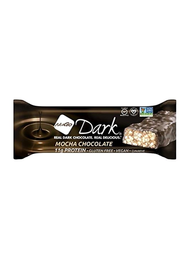 NuGo 12-Piece Dark Mocha Chocolate Bar - Image 1