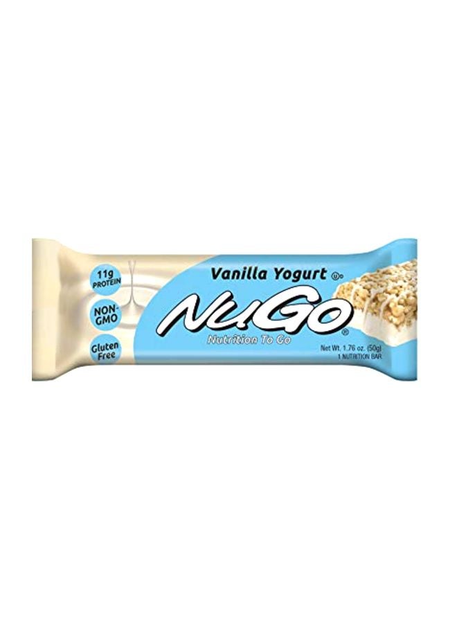 NuGo Pack Of 15 Protein Bar - Vanilla Yogurt - Image 1