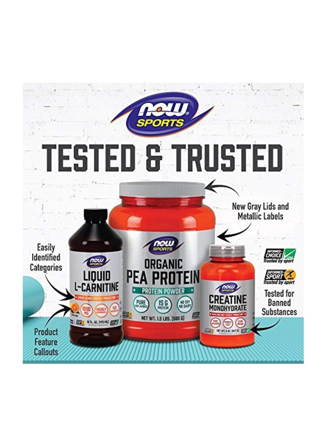 now SPORTS - Liquid L-Carnitine 1000mg - Citrus - Image 1