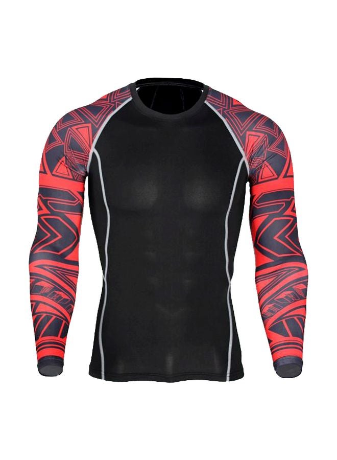 Generic Long Sleeves Quick Dry T-shirt XL - Image 1