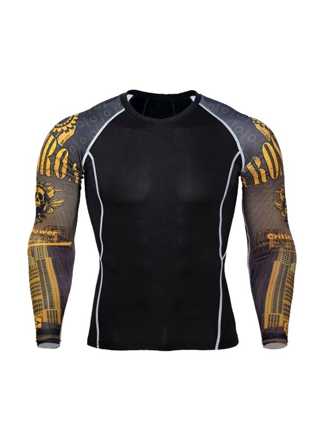 Generic - Long Sleeves Quick Dry T-Shirt XXXXL - Image 1