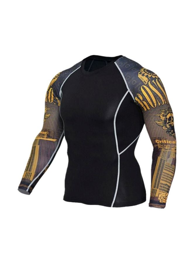 Generic - Long Sleeves Quick Dry T-Shirt XXXXL - Image 1