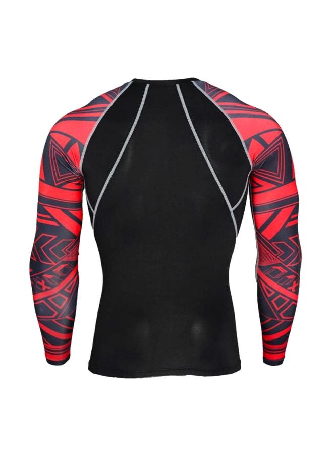 Generic Long Sleeves Quick Dry T-shirt XL - Image 2